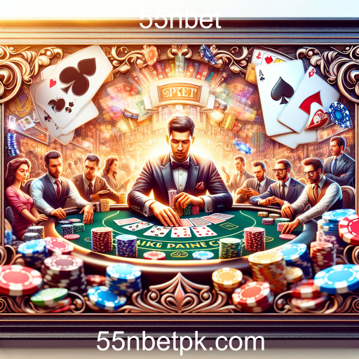 Descubra a Emoção dos Jogos de Cassino no 55nbet